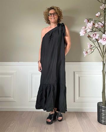 Co Couture Callum Asym Dress Black 96743 